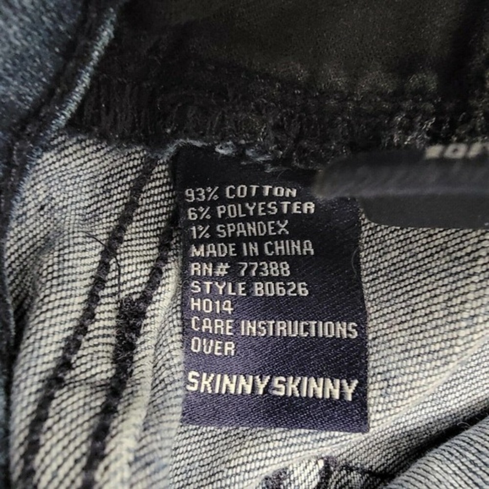 Madewell Jeans Women's Size 27x27 Blue‎ Denim Pants Skinny Skinny Ankle Stretch - Picture 5 of 12